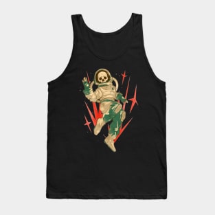 Skeleton Astronaut Tank Top